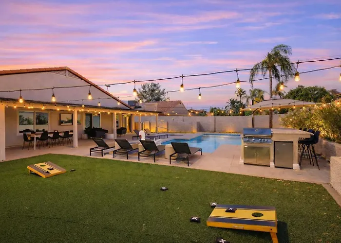 Ferienhaus Bohemian Resort-pool, Spa, Golf, Bar, Bbq, &games! Phoenix